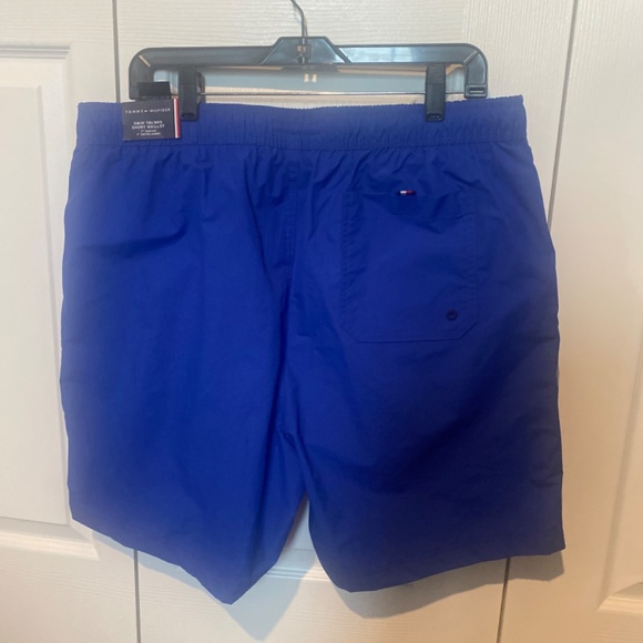 NWT TOMMY HILFIGER SWIM TRUNKS XL BLUE - Picture 3 of 5
